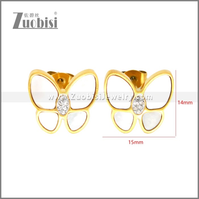 Stainless Steel Earrings e002444G