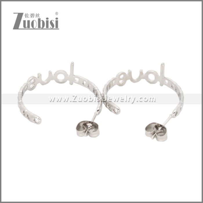 Stainless Steel Earrings e002455S