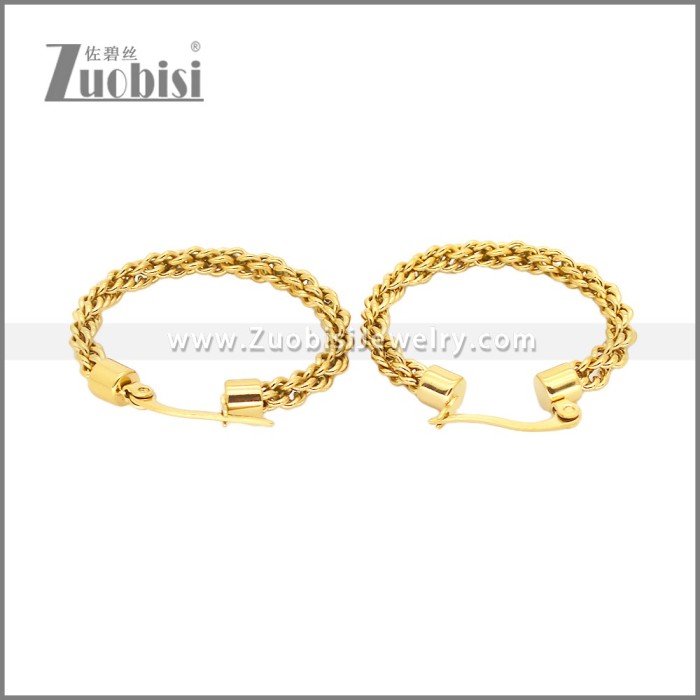 Stainless Steel Earrings e002459G