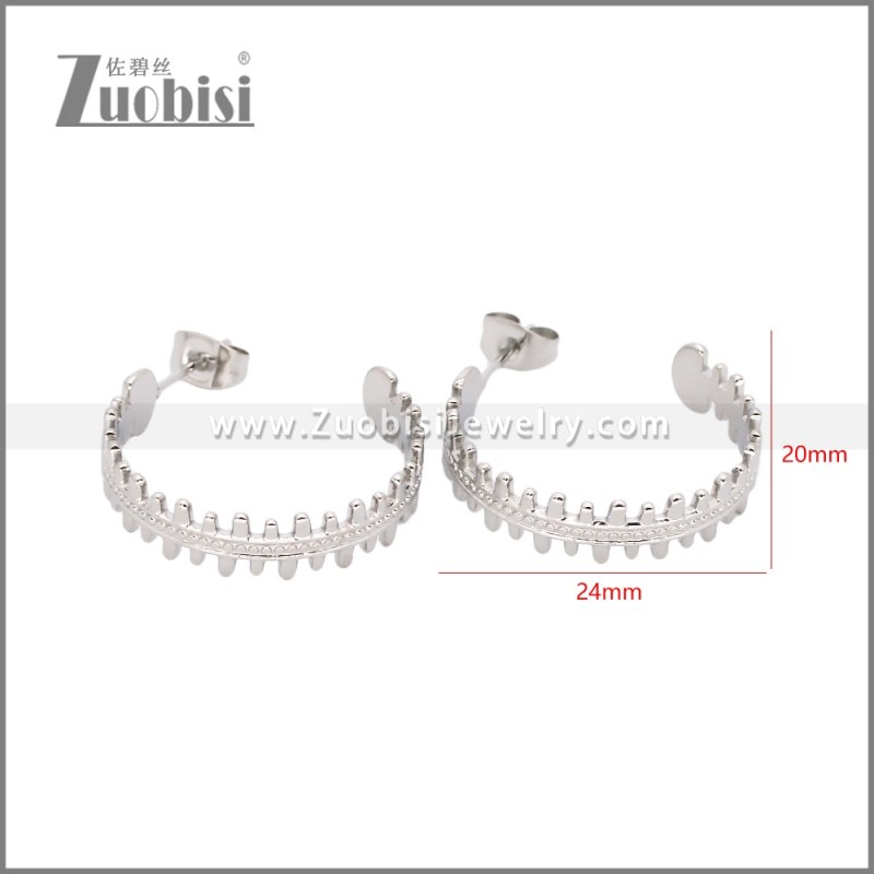 Stainless Steel Earrings e002456S