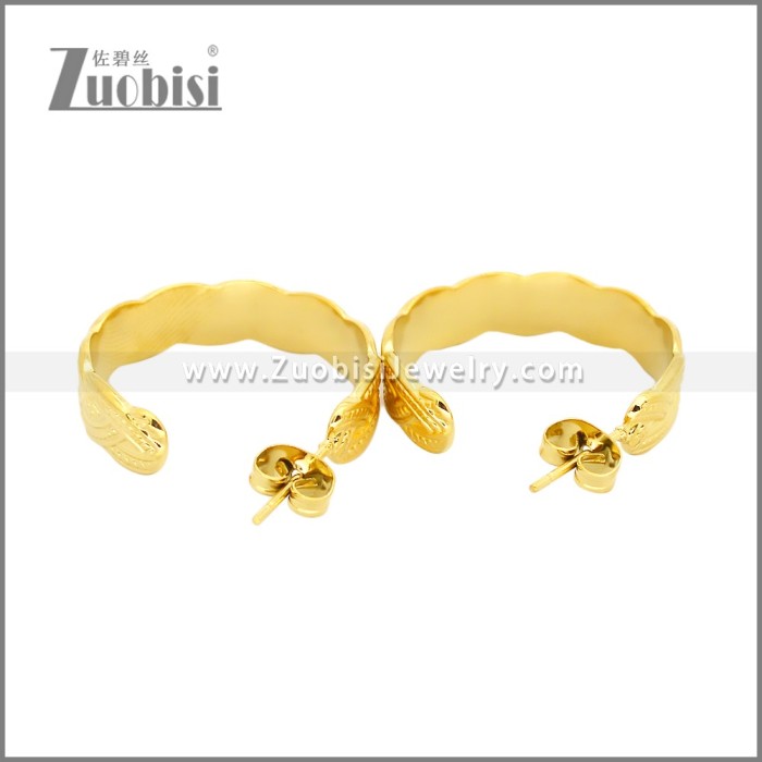 Stainless Steel Earrings e002453G