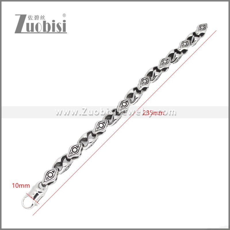 Stainless Steel Bracelets b010580