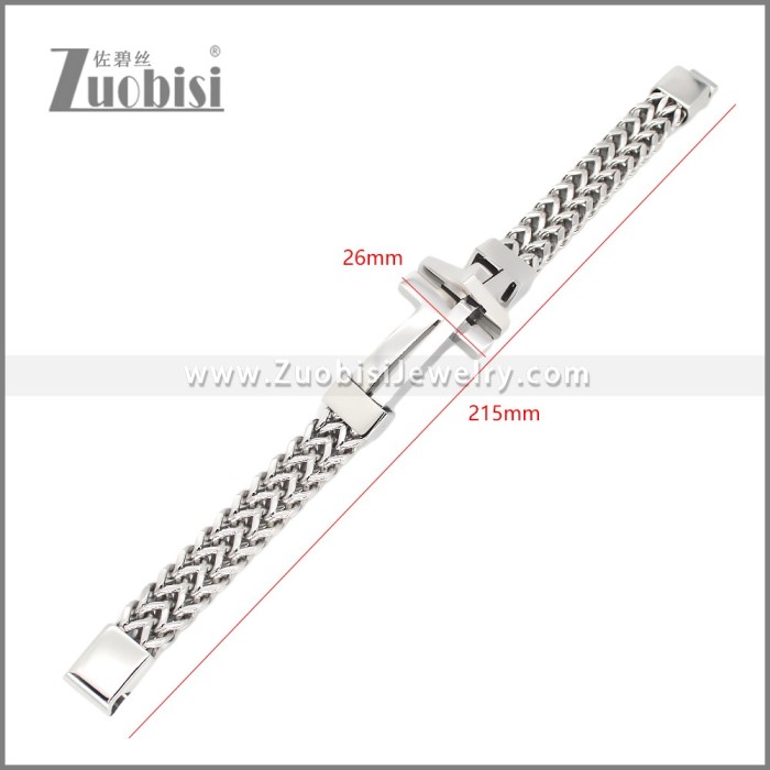 Stainless Steel Bracelets b010583S