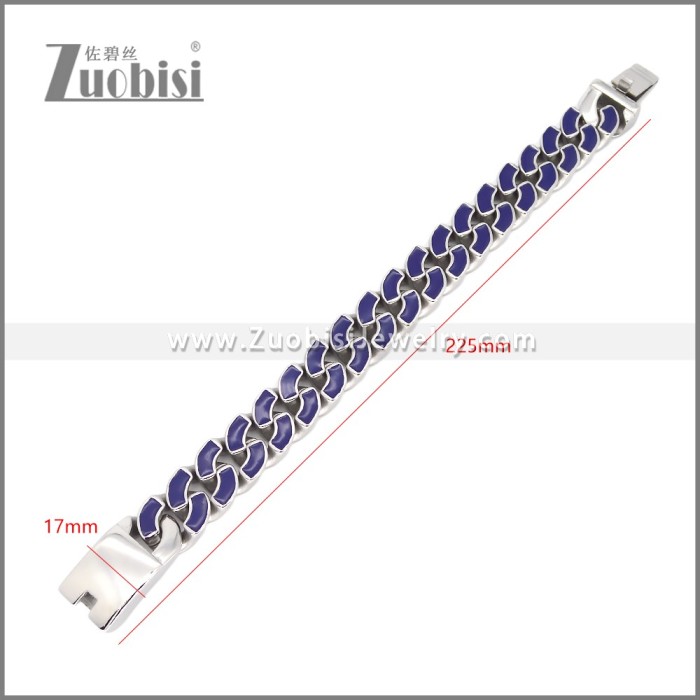 Stainless Steel Bracelets b010589B