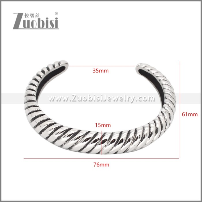 Stainless Steel Bangles b010568
