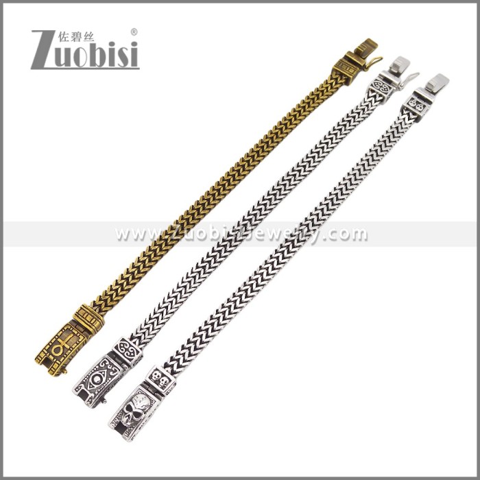 Stainless Steel Bracelets b010582G
