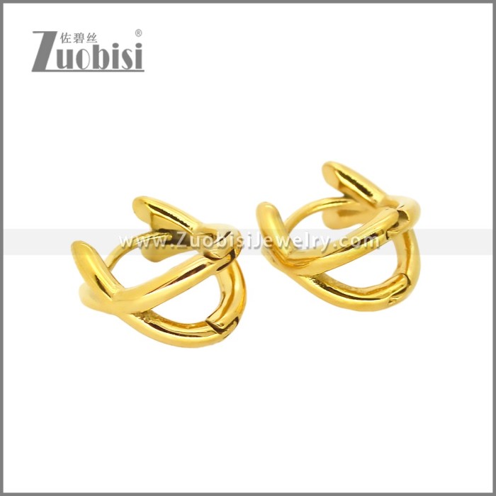 Stainless Steel Earrings e002461G