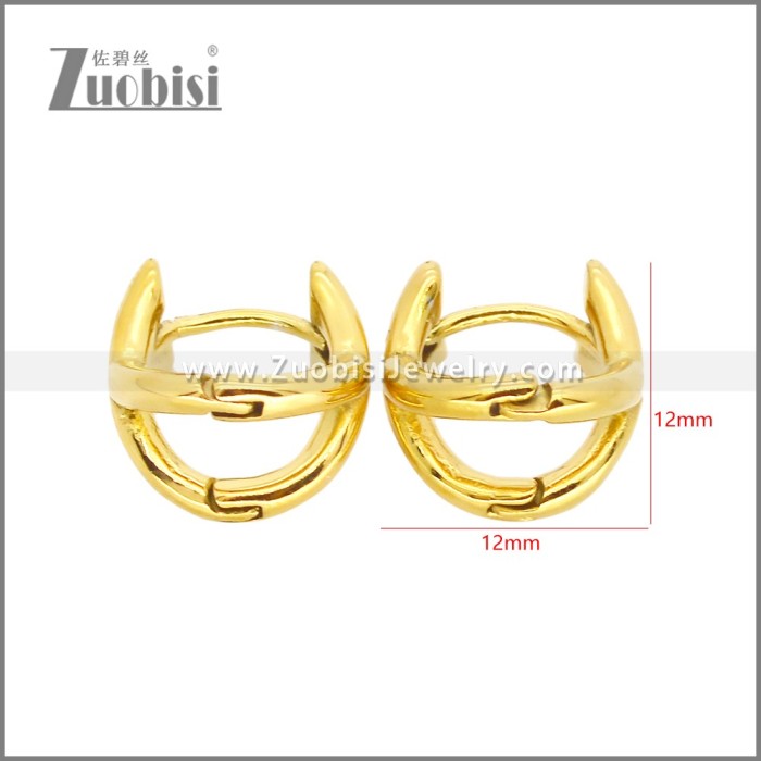 Stainless Steel Earrings e002461G