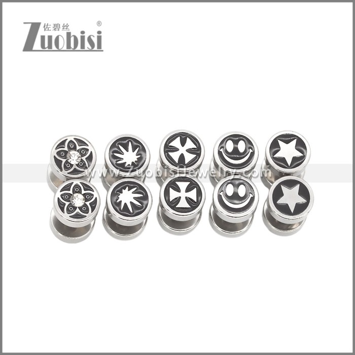 Stainless Steel Earrings e002484S4