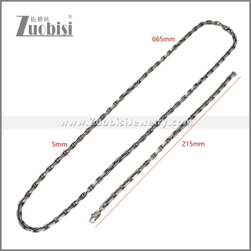 Stainless Steel Jewelry Sets s003024A