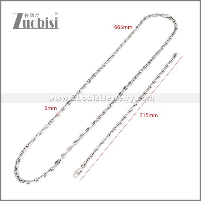 Stainless Steel Jewelry Sets s003024S