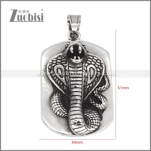 Stainless Steel Pendants p011996