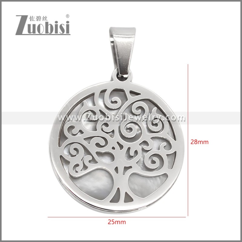 Stainless Steel Pendants p011974S8