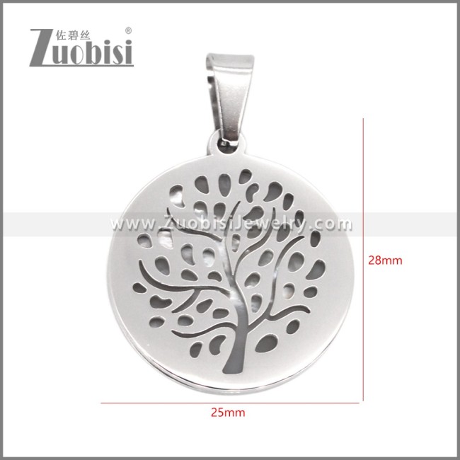 Stainless Steel Pendants p011974S1