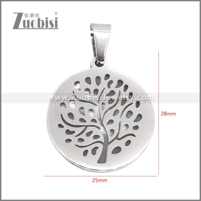 Stainless Steel Pendants p011974S1