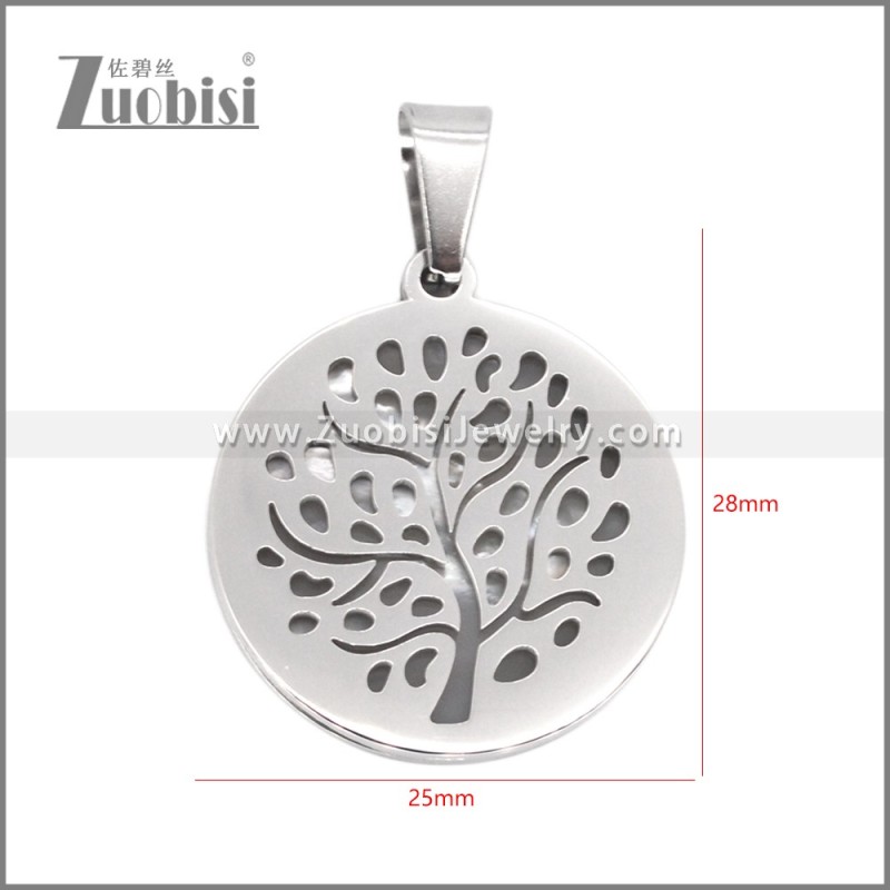 Stainless Steel Pendants p011974S1