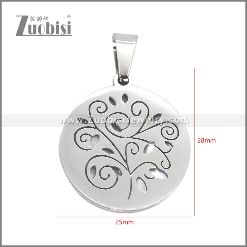 Stainless Steel Pendants p011974S3