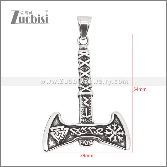 Stainless Steel Pendants p011930
