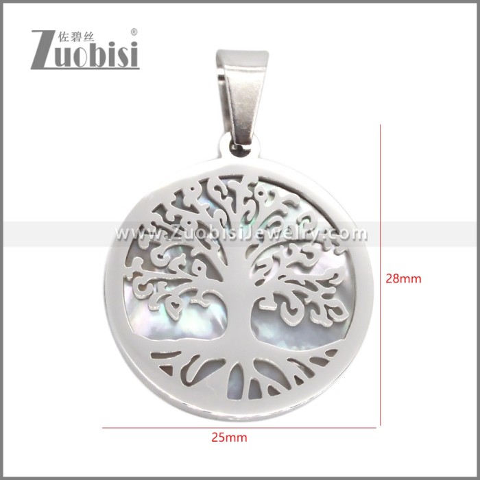 Stainless Steel Pendants p011974S10