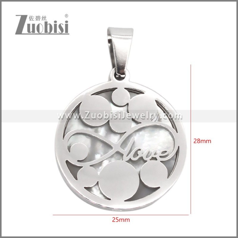Stainless Steel Pendants p011974S4