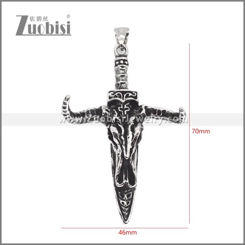 Stainless Steel Pendants p011964
