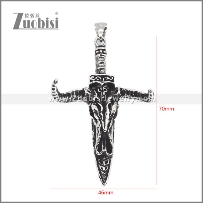 Stainless Steel Pendants p011964