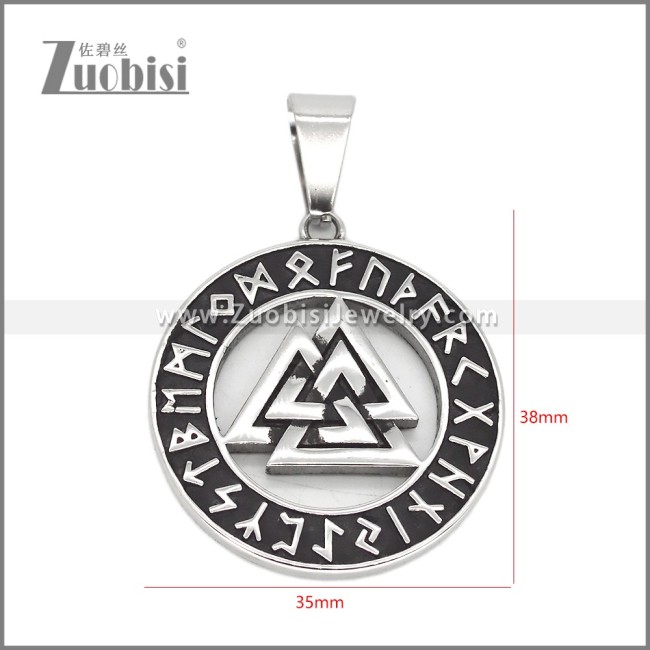 Stainless Steel Pendants p012002