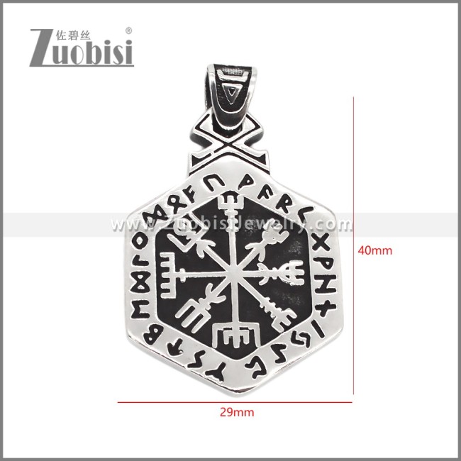 Stainless Steel Pendants p011968
