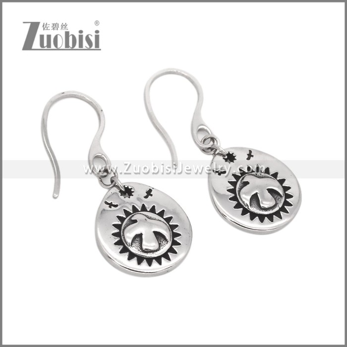 Stainless Steel Drop Earrings e002510