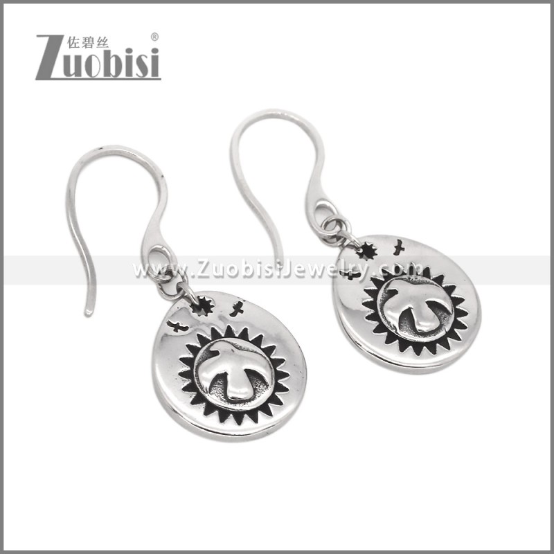 Stainless Steel Drop Earrings e002510