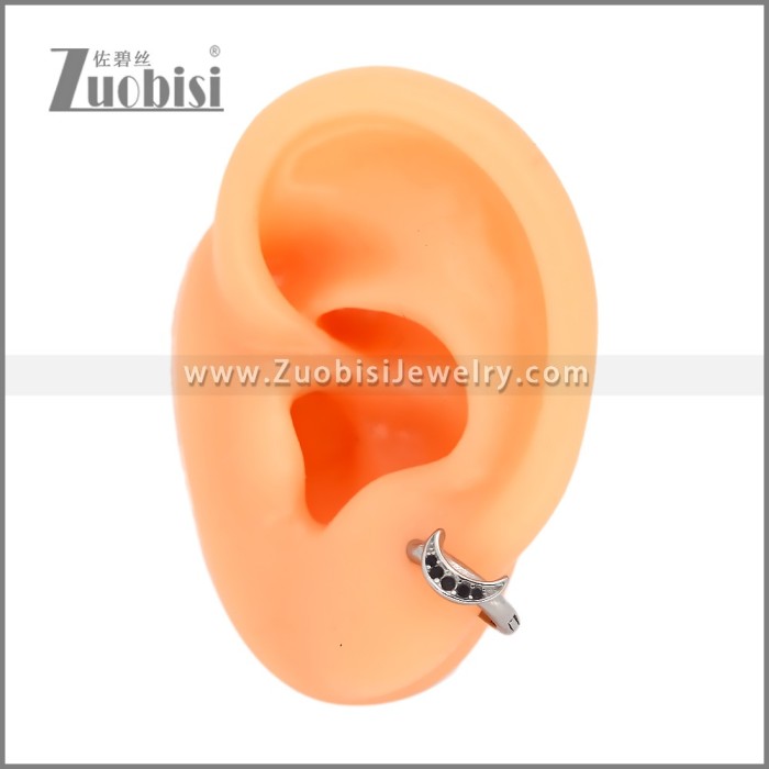 Stainless Steel Huggie Earrings e002495S1