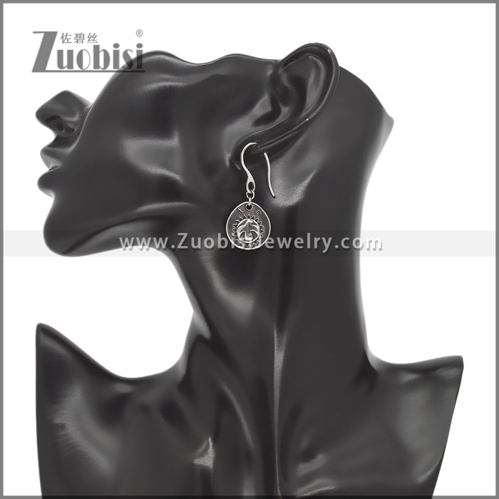 Stainless Steel Drop Earrings e002510