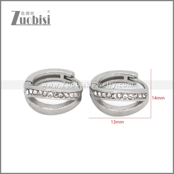 Stainless Steel Earrings e002522S1