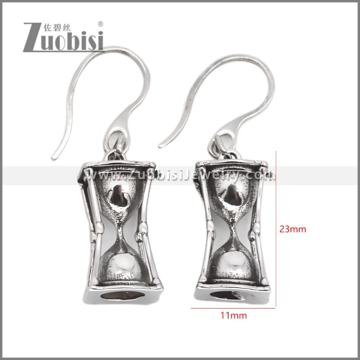 Stainless Steel Drop Earrings e002509
