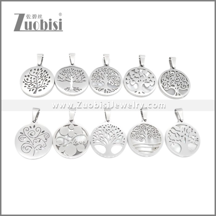 Stainless Steel Pendants p011974S1
