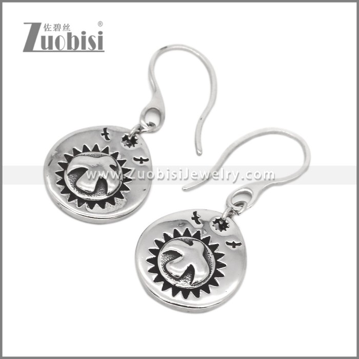 Stainless Steel Drop Earrings e002510