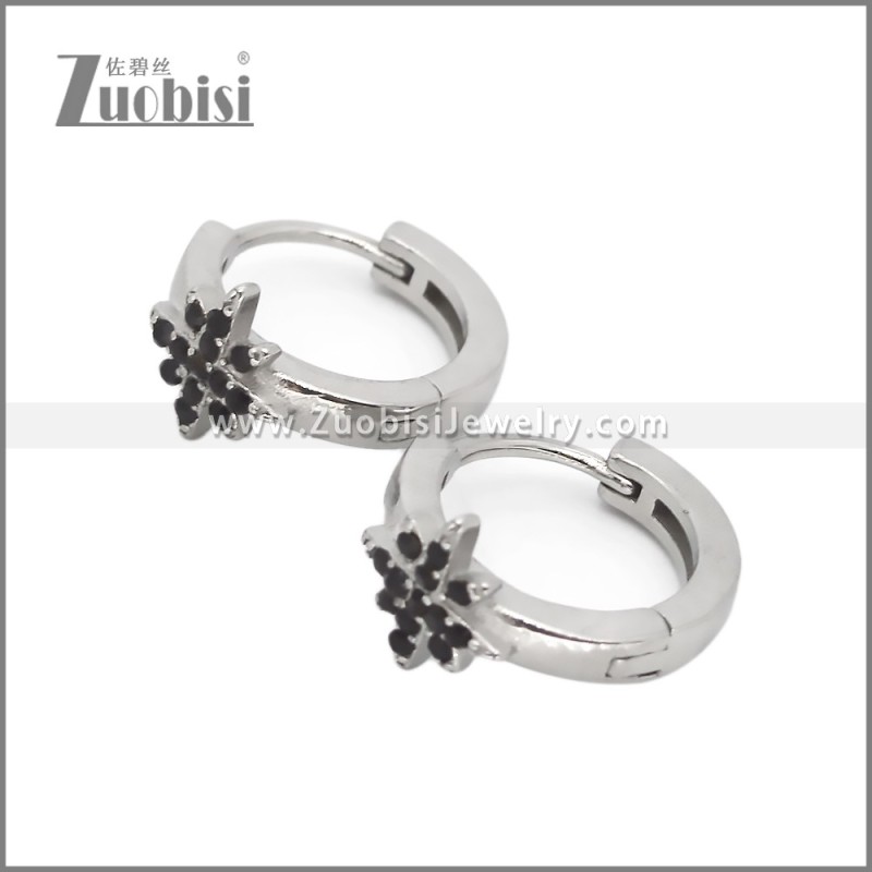 Stainless Steel Huggie Earrings e002504