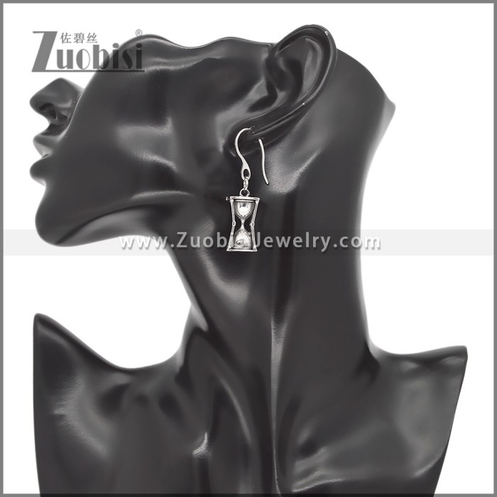 Stainless Steel Drop Earrings e002509