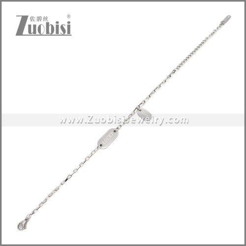 Stainless Steel Bracelets b010615S