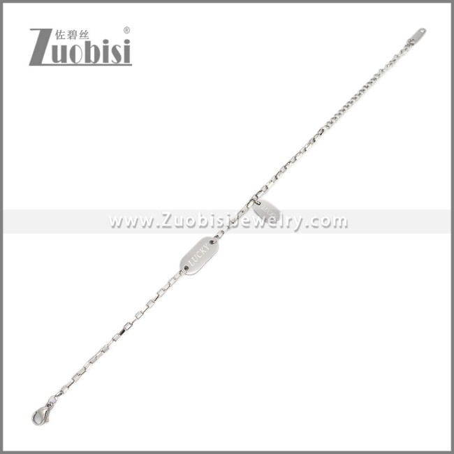 Stainless Steel Bracelets b010615S