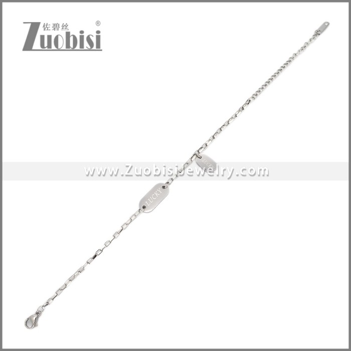 Stainless Steel Bracelets b010615S