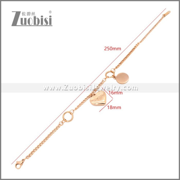 Stainless Steel Bracelets b010599R