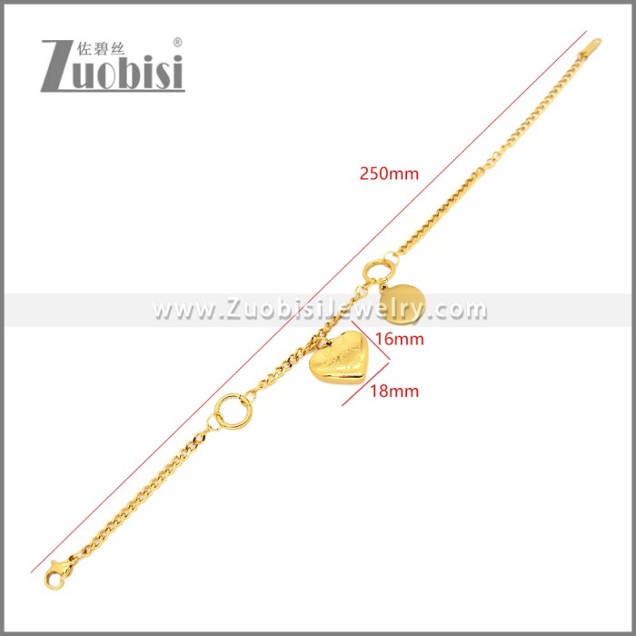Stainless Steel Bracelets b010599G