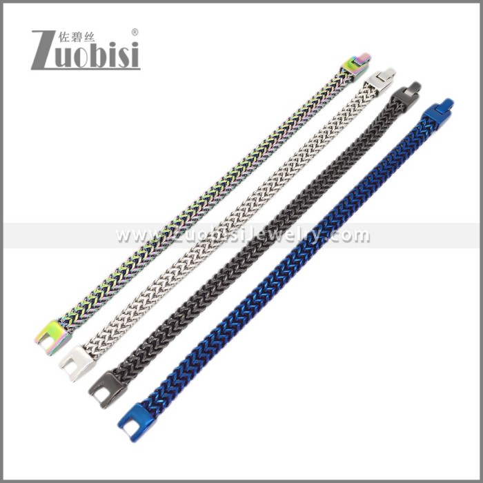 Stainless Steel Bracelets b010619C