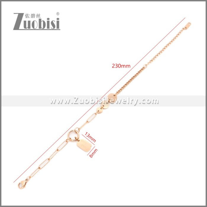 Stainless Steel Bracelets b010612R