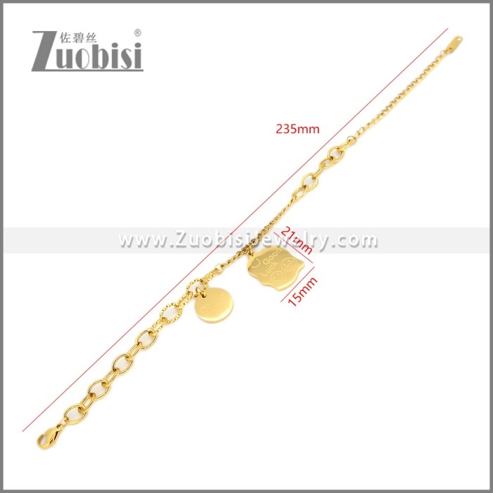 Stainless Steel Bracelets b010616G