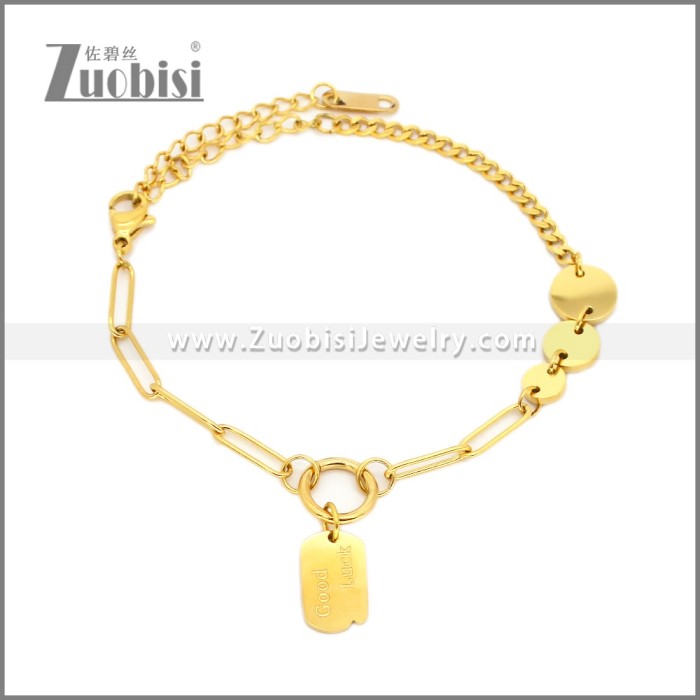Stainless Steel Bracelets b010612G
