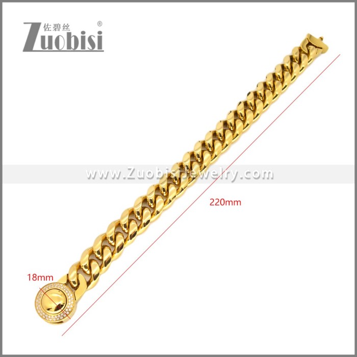 Stainless Steel Bracelets b010632G