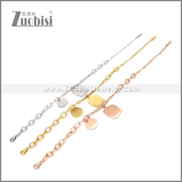 Stainless Steel Bracelets b010616G