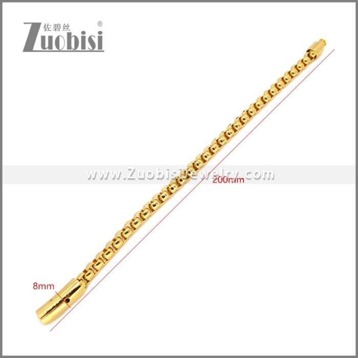 Stainless Steel Bracelets b010620G